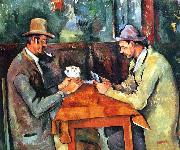 Paul Cezanne The Cardplayers painting